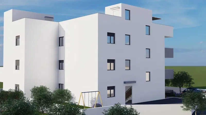 Three-room penthouse in a new building in Kaštel Stari, facing west – 2