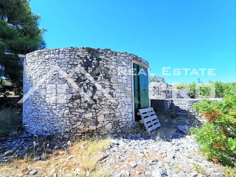 Immobili Brač - Ampio terreno agricolo con uliveto, in zona tranquilla con splendida vista, in vendita – 2