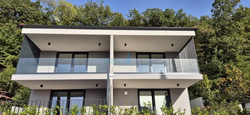 Krk Island, Omišalj, first-floor apartment with a view, yard, 170 m from the sea, for sale – 2