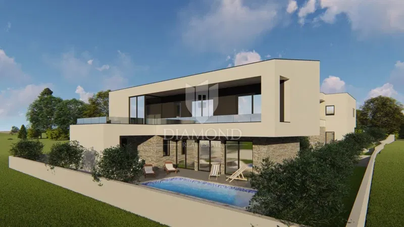 Pula, surroundings, luxury house with swimming pool – 2