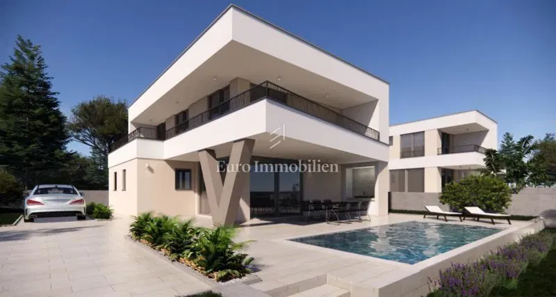 Città di Krk - dintorni, villa con piscina e vista mare! – 2