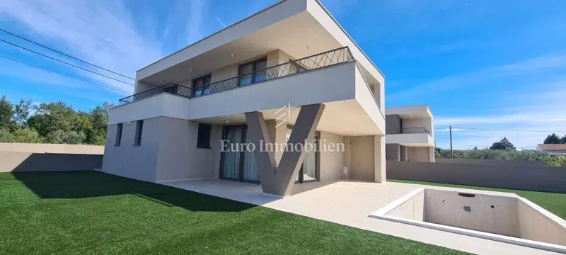 Città di Krk - dintorni, villa con piscina e vista mare! – 3