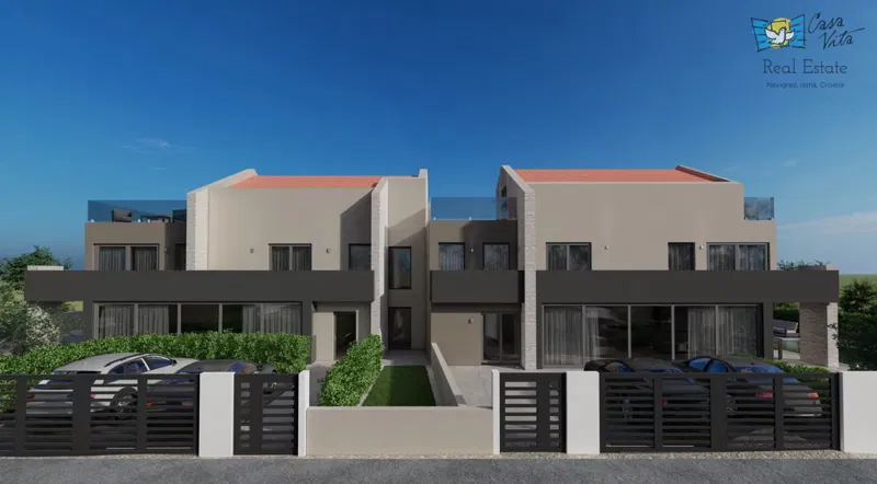Moderna villa bifamiliare a 500m dal mare - in costruzione! – 2