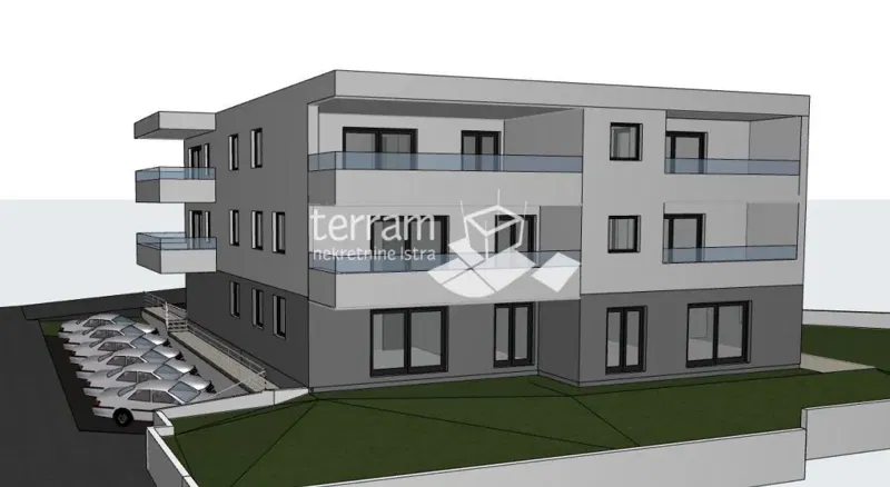 Istria, Medulin, Banjole area, apartment II. floor, 106.61 m2, 2 bedrooms, garage, near the sea, NEW!! #sale – 2