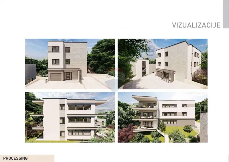 Building plot Pobri, Opatija - Okolica, 1.832m2 – 2