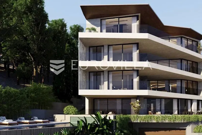 Opatija, a beautiful luxury three-bedroom apartment with a net living area of 163 m2, sea view. – 2