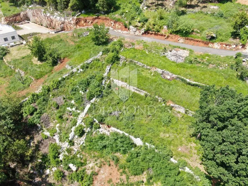 Opatija, dintorni, terreno edificabile con una bellissima vista sul mare – 2