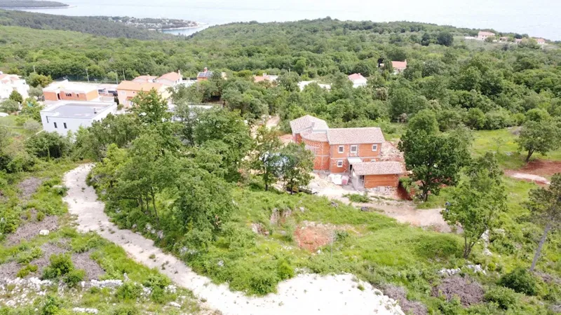 ISTRIA, DRENJE - Building plot 1236 m2 with obtained permit and project – 2