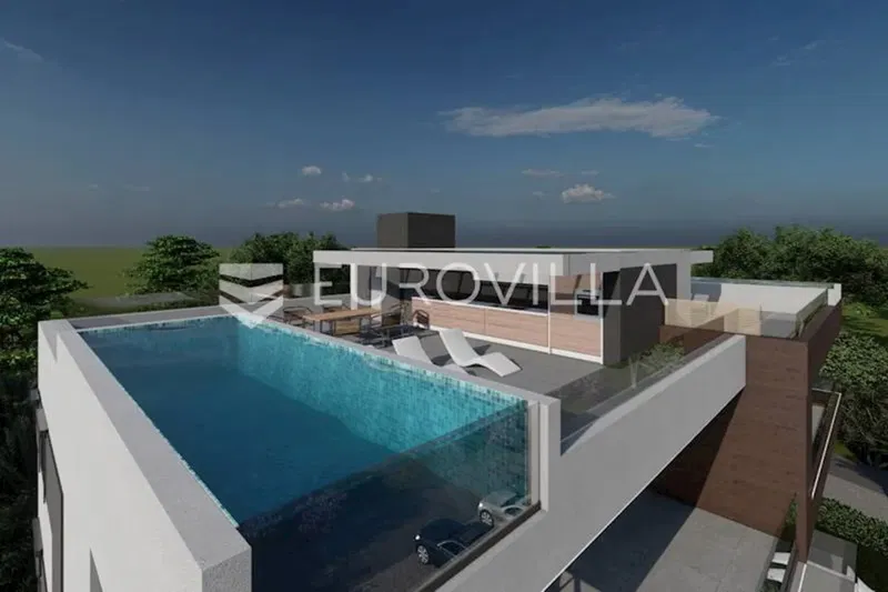 Zadar, Zaton, NEW CONSTRUCTION, luxurious three-room penthouse with roof terrace 141.75 m² – 3