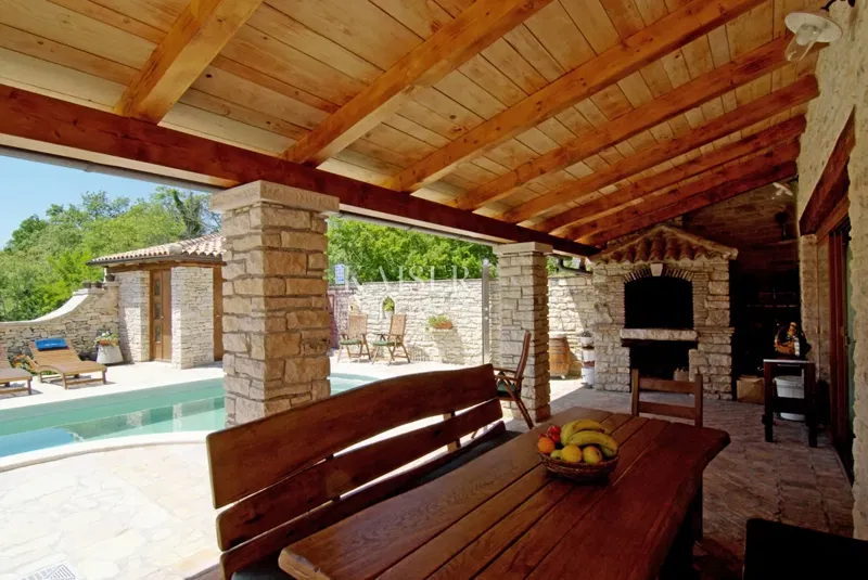 Istria - Barban - kamenný dom s bazénom a eko certifikátom, 150 m2 – 3