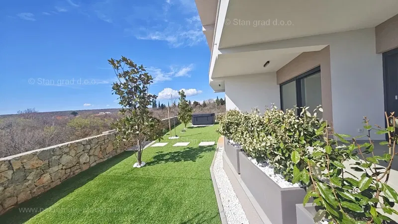 Krk, surroundings, new modern villa with panoramic view and swimming pool! – 2