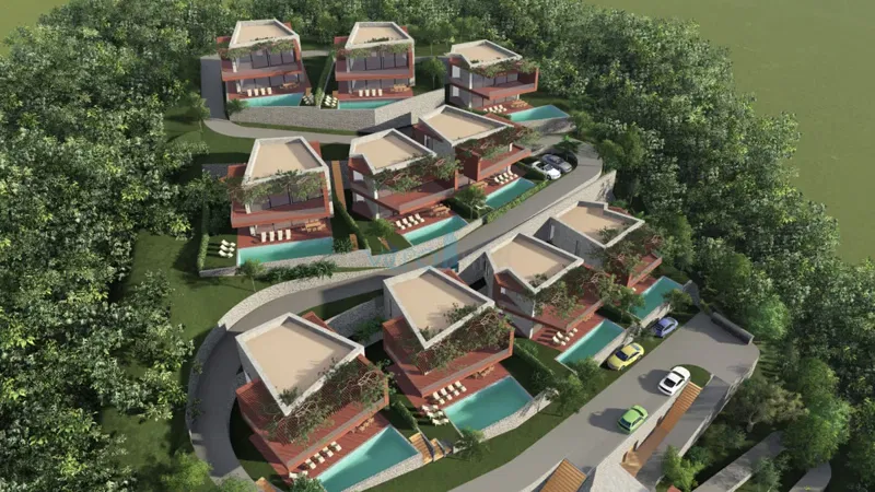 Kraljevica - terreno per la costruzione di un resort, 10 ville, in vendita – 2
