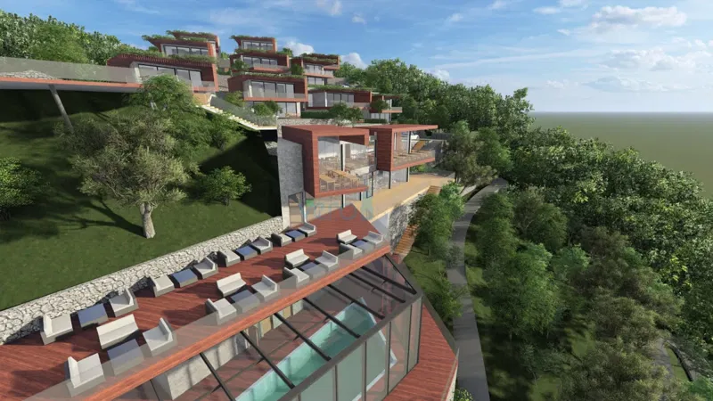 Kraljevica - terreno per la costruzione di un resort, 10 ville, in vendita – 3