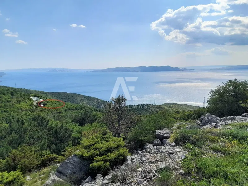 Senj, surroundings, building land with a panoramic view of Kvarner!! ID 437 – 3