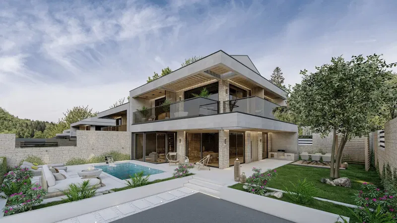 Real estate Istra, modern house on sale, near Umag – 2