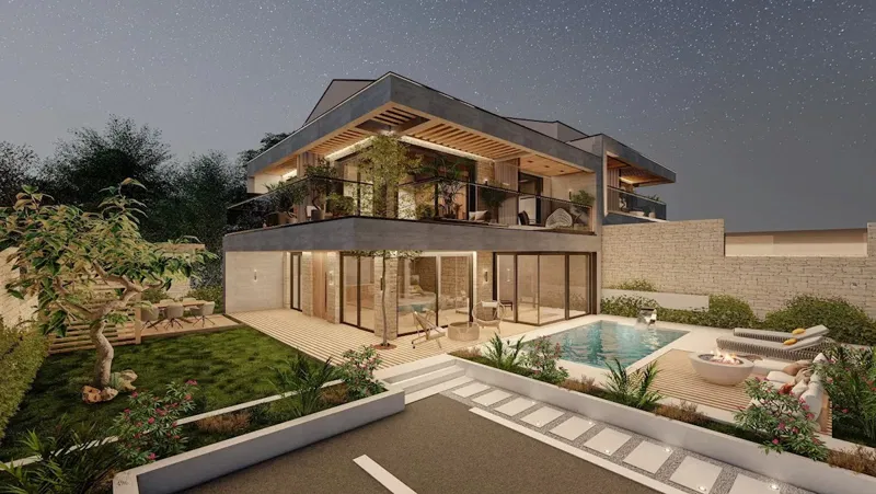 Real estate Istra, modern house on sale, near Umag – 2