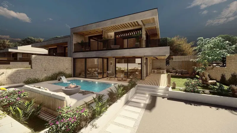 Immobili Istria, vendo casa moderna, dintorni Umag-Umago – 2