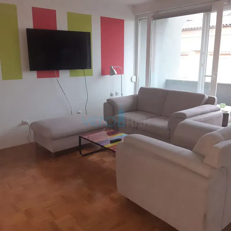 Krk Island, town of Krk, 84 m2 apartment with garden, sea view, for sale – 2
