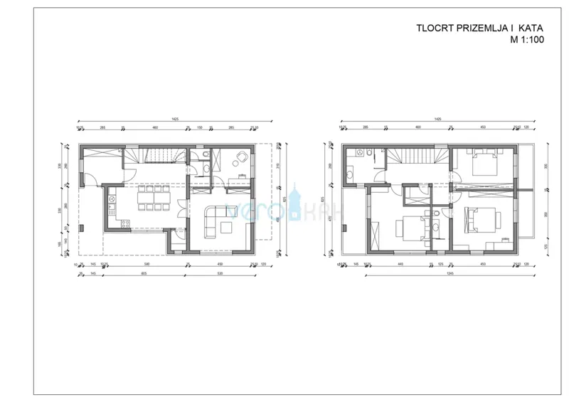 Novi Vinodolski, Klenovica - building plot, view, 500m from the sea, for sale – 3