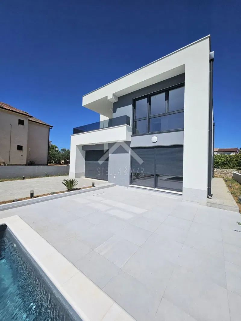 Modern villa with 2 apartments, garage and swimming pool - Vir – 3