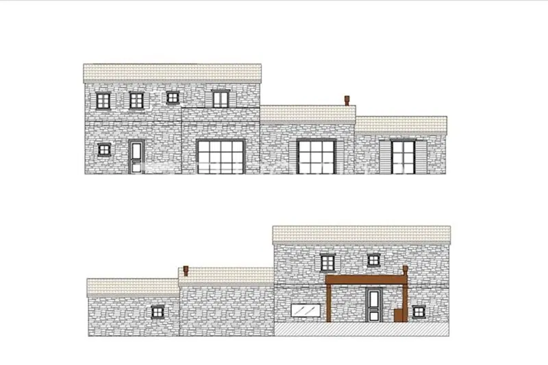 St. Lovreč, surroundings, stone house with a large garden and obtained building permit – 3