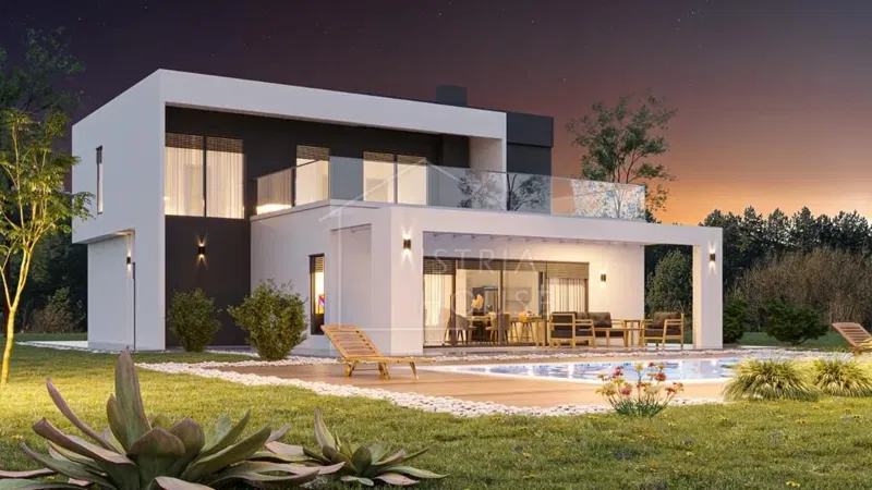 Svetvinčenat, dintorni, casa moderna con piscina – 2