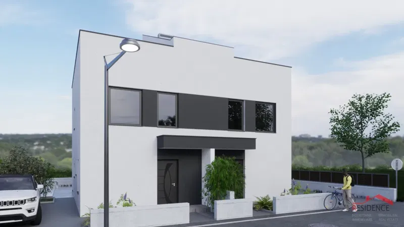 Peroj, new building, duplex house with pool, sea view – 2