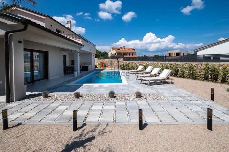 THE ISLAND OF KRK, beautifully furnished villa with a pool in a beautiful and quiet location! – 3