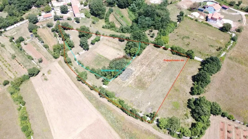 Земельный участок строительного назначения Kanfanar, 7.380m2 – 2