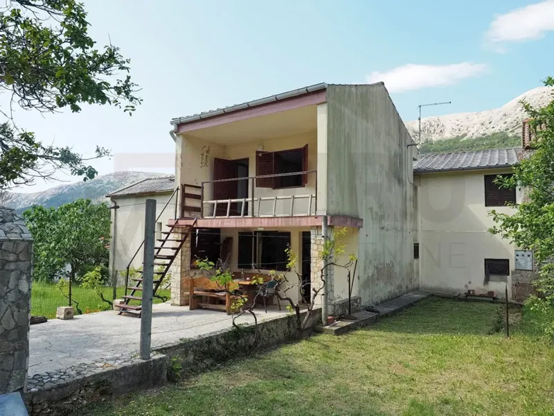 Baška, semi-detached house with garden, SALE! – 2