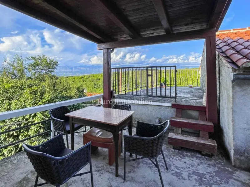 Dobrinj - casa a schiera con vista mare – 3