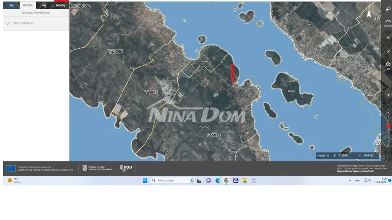 Building plot ideal for 4 villas 100 m from the sandy beach – 3
