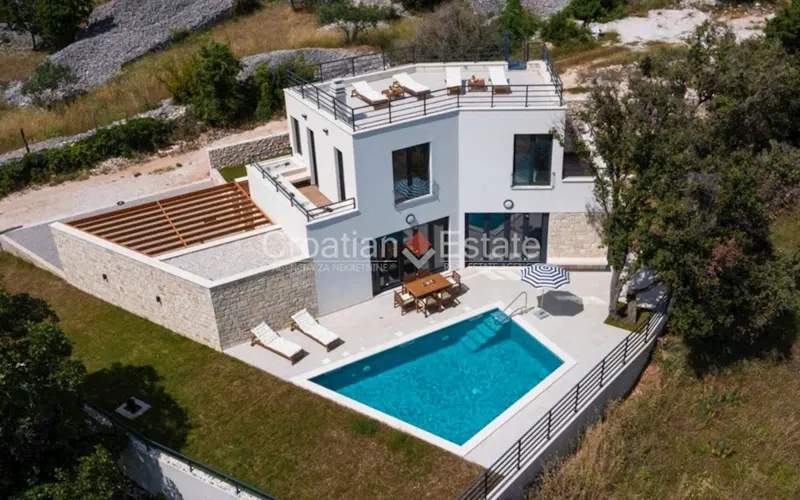 Brac Island – Villa with sea view and pool, for sale – 3