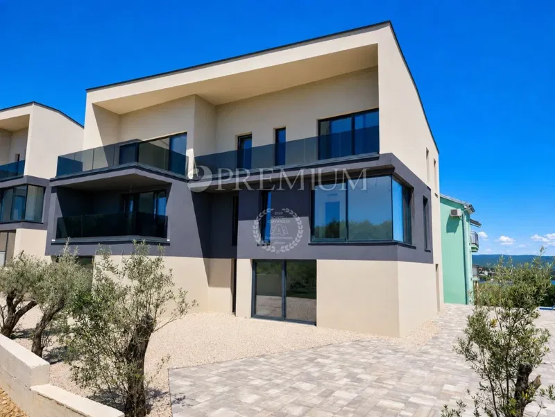 Città di Krk, appartamento a due piani in una villa urbana di nuova costruzione! – 2