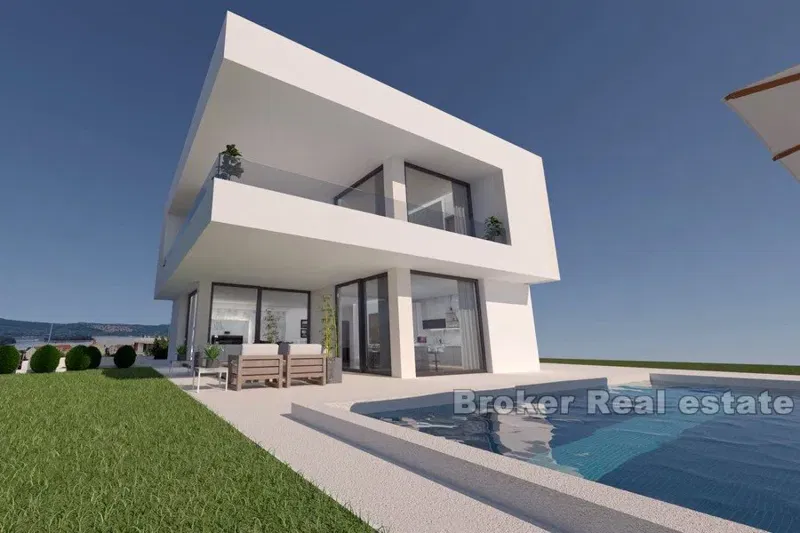 Villa moderna con piscina – 3
