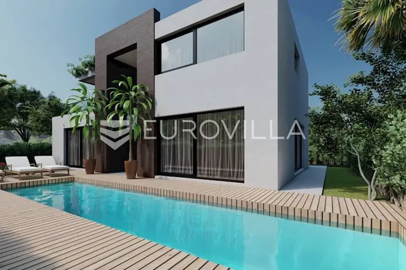 Zadar, Privlaka, villa with pool and sea view – 2
