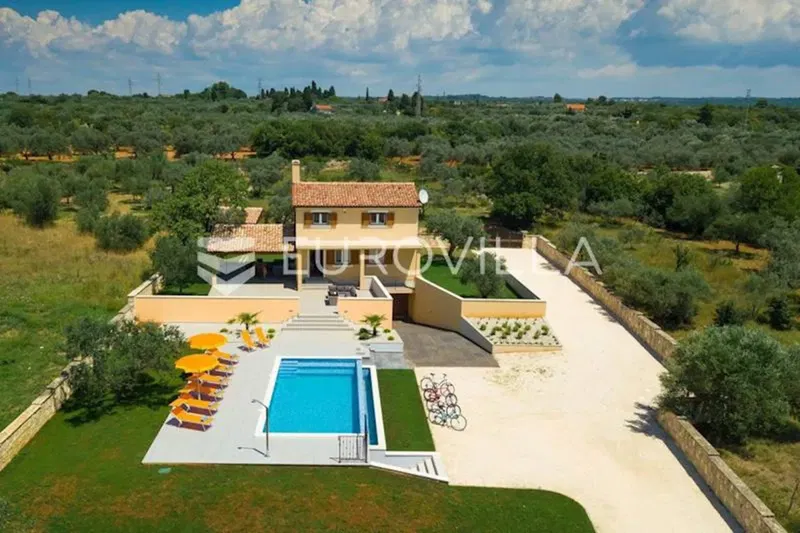 Istria, Fažana, villa with pool and direct view of Fažana and Brijuni – 2