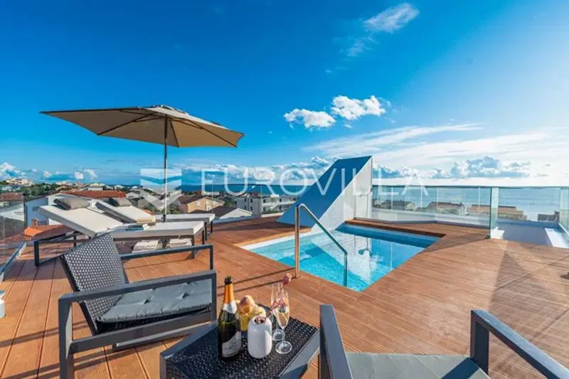 Pag, Mandre, beautiful house with swimming pool and sea view – 2