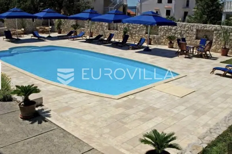 Island Rab, Barbat, villa with five apartments 500 m² with pool – 3