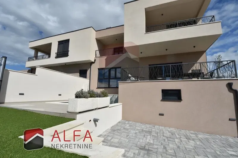 Vodice, for sale is modern new semi-detached house with garage and swimming pool – 2