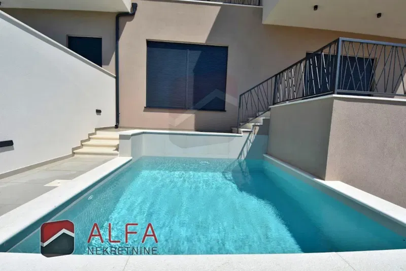 Vodice, for sale is modern new semi-detached house with garage and swimming pool – 3