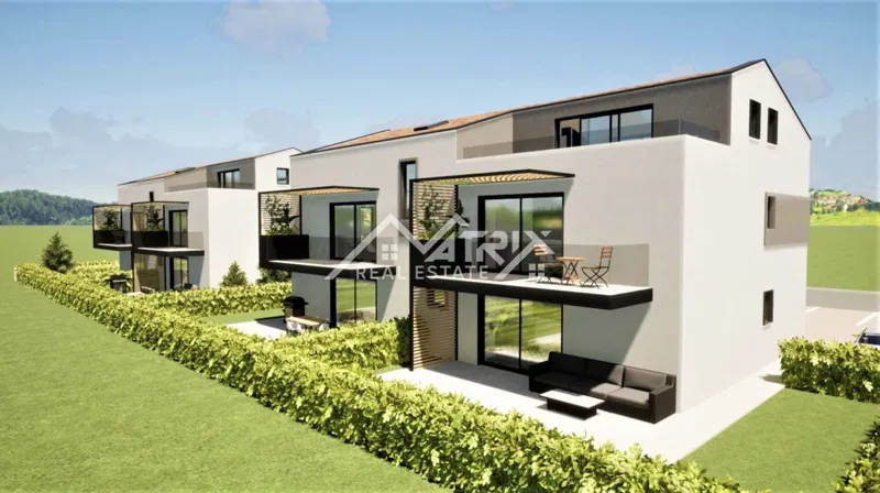 Poreč okolica, Penthouse u luksuznom kompleksu 2,5 km od mora! – 2