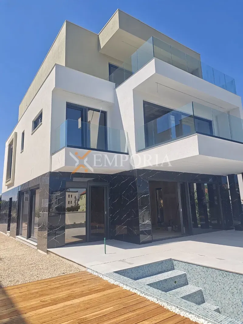 Splendida villa con piscina, ascensore e meravigliosa vista mare, Sukošan – 2
