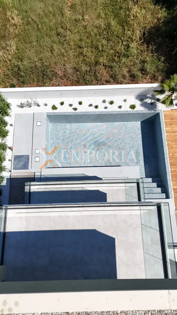 Splendida villa con piscina, ascensore e meravigliosa vista mare, Sukošan – 3