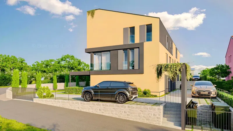 Isola di Krk, città di Krk, bellissimo attico in una nuova costruzione, a 600 m dal mare, in vendita! – 2