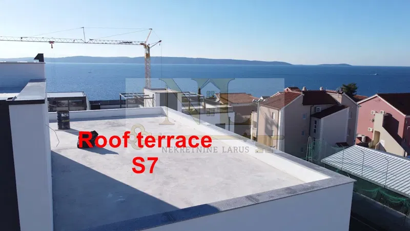 Penthouse with roof terrace, 250 m from the sea, S7 – 3