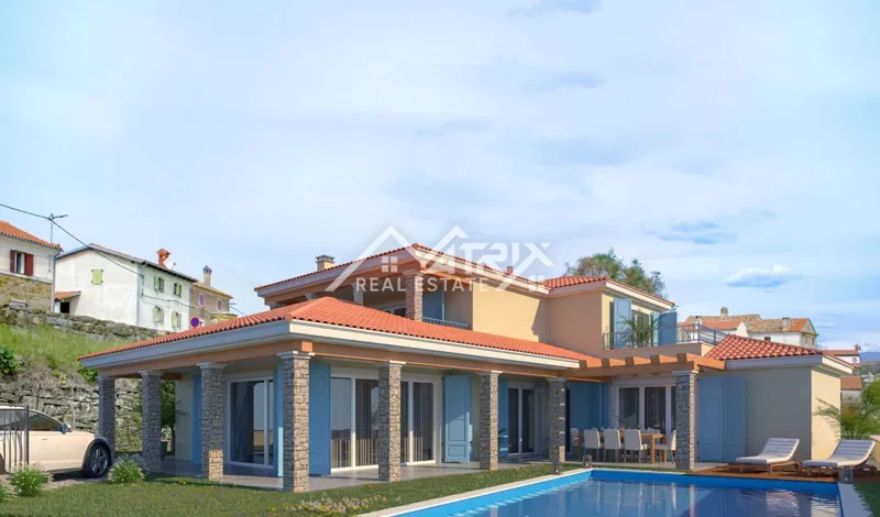 Momjan, Vila z odprtim pogledom na morje in naravo! – 3