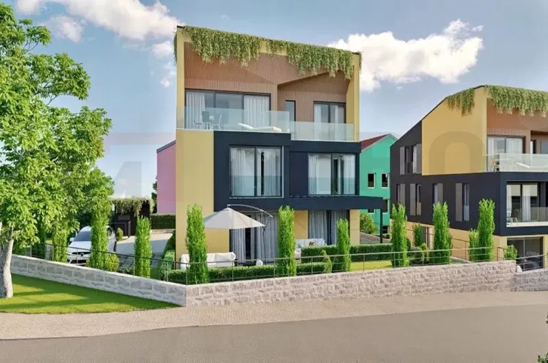 Krk city, modern duplex apartment under construction, SALE! – 2