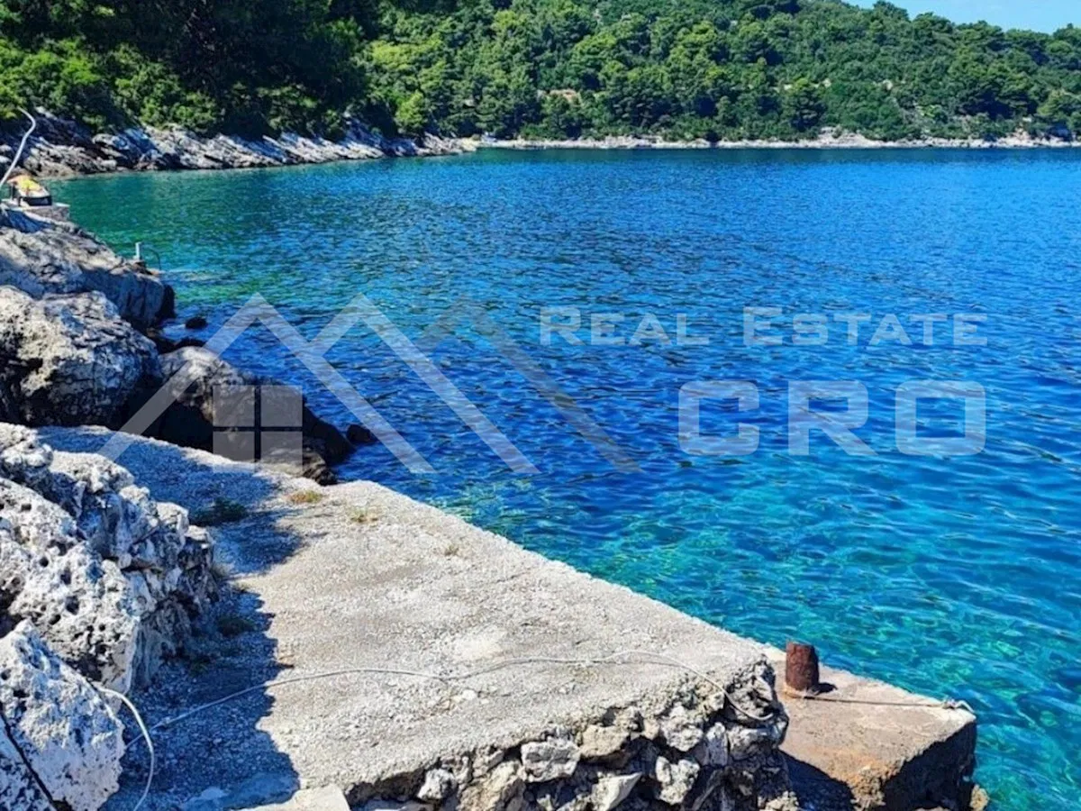 Ingatlan Dubrovnik - Ház egy kis béke oázisában, közvetlenül a tengerparton Mljet szigetén, eladó