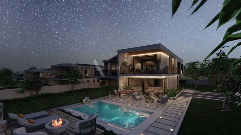Villa dall'architettura moderna con piscina vicino al mare, Umago – 2
